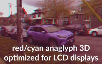 Rendepth: Red/Cyan Anaglyph Filter Optimized for Stereoscopic 3D on LCD Monitors