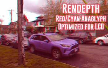 Rendepth: Red/Cyan Anaglyph Filter Optimized for Stereoscopic 3D on LCD Monitors